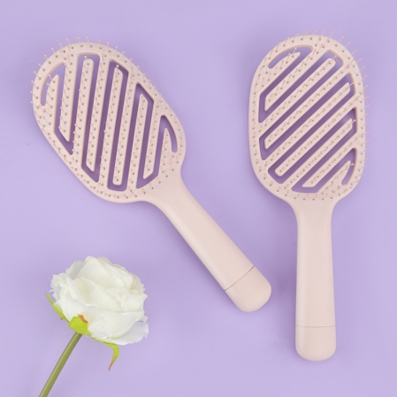 2025 Hot Selling Portable Hair Detangling Brush Comfortable Scalp Massage Hair Styling Tool for Home Travel Use